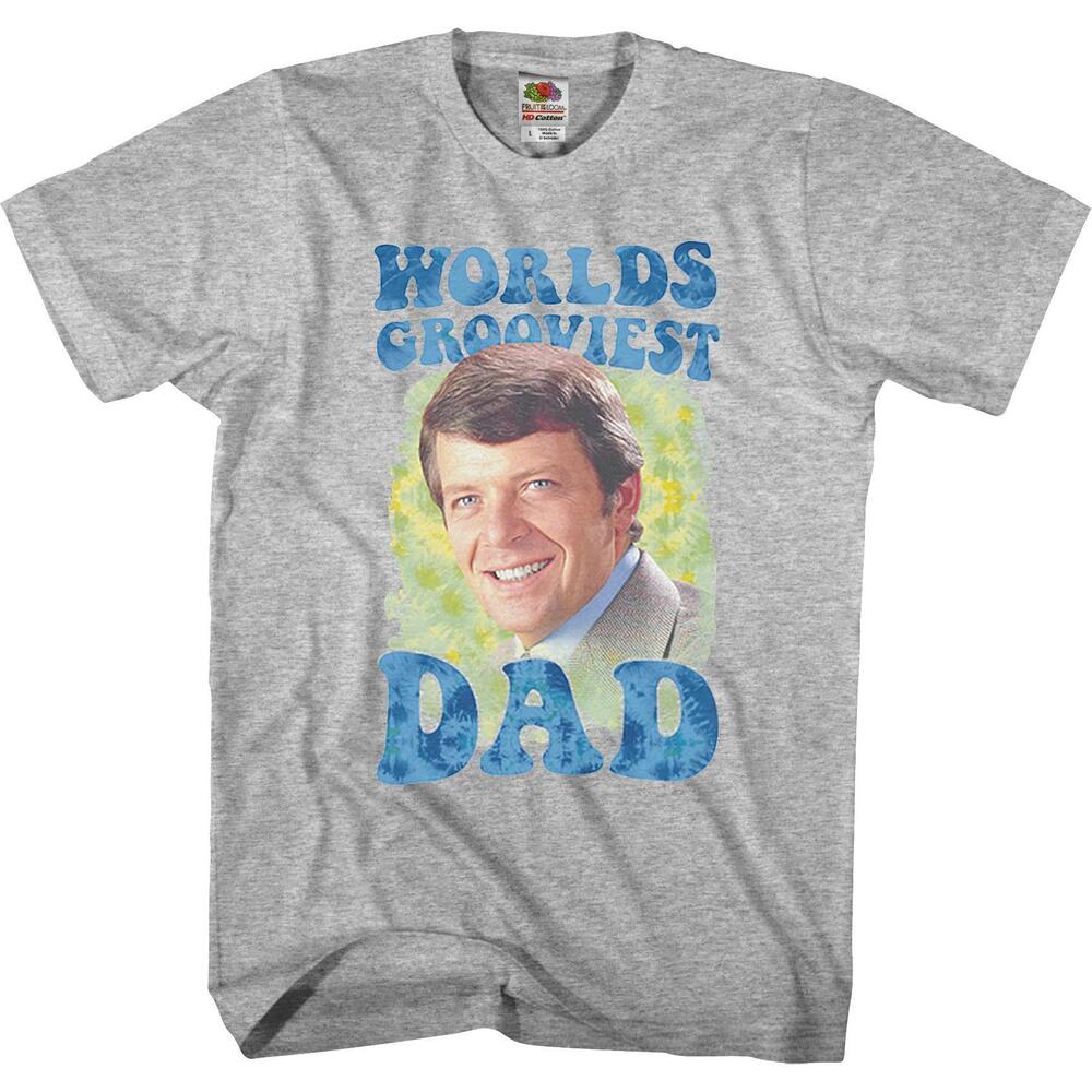Worlds Grooviest Dad Brady Bunch Tshirt